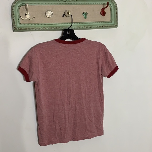 Disneyland resort Graphic Mickey Mouse vintage look ringer T-shirt Medium - Picture 6 of 8